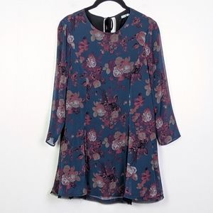 Urban Outfitters Kimchi Blue Floral Swing Dress